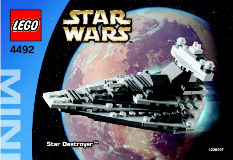 Image de la première page du manuel de l'appareil MINI Star Destroyer (TM)