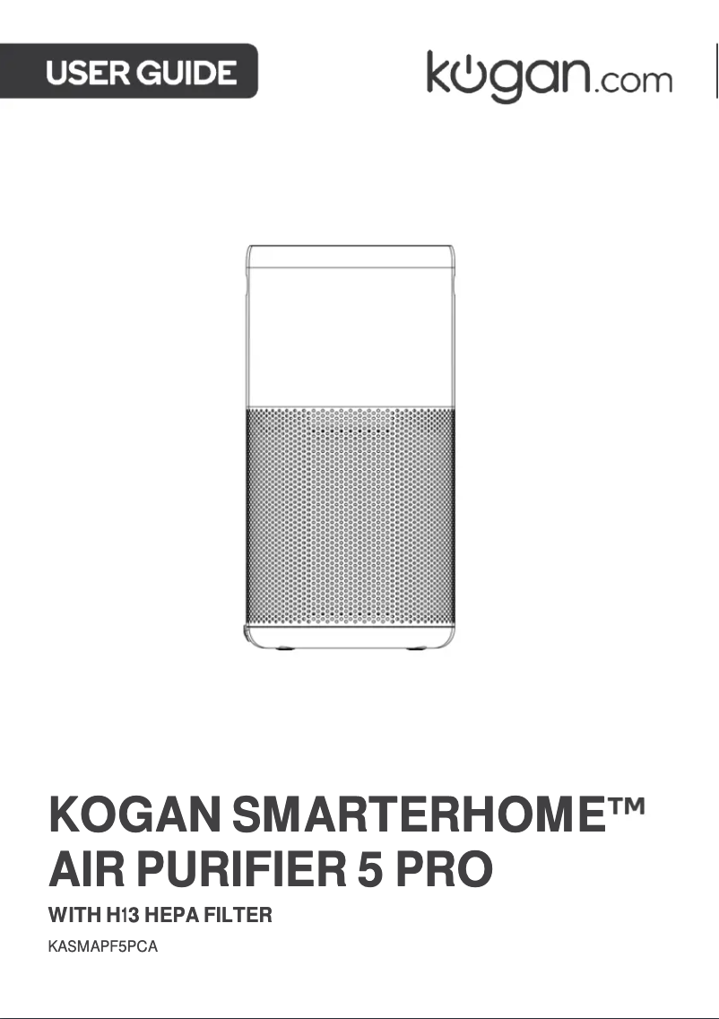 Image de la première page du manuel de l'appareil KASMAPF5PCA