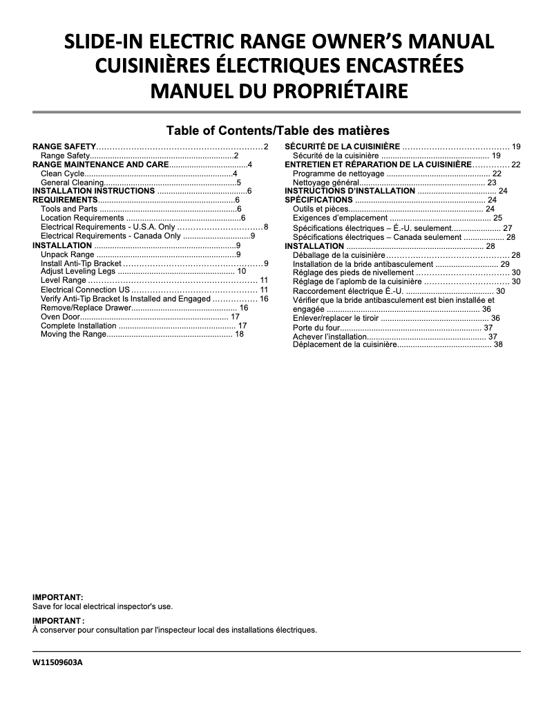 Page n°1 - Manuel utilisateur KitchenAid KSEB900ESS