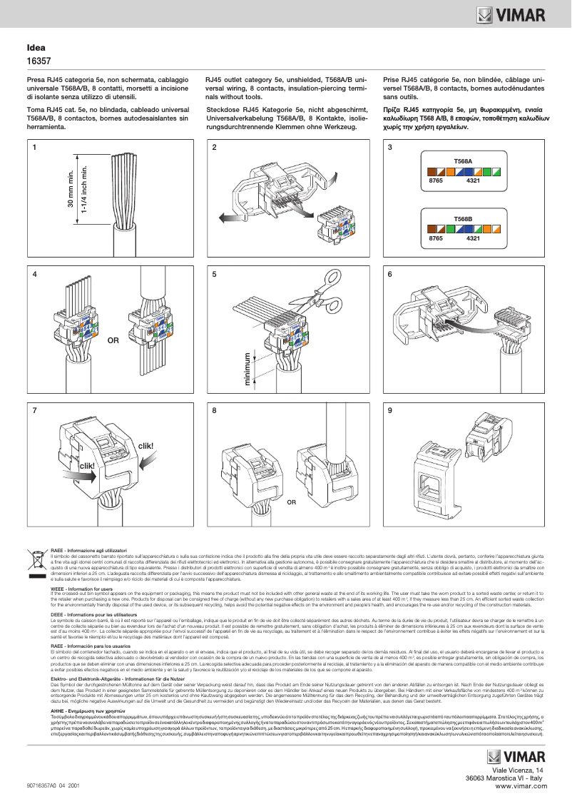 Image de la première page du manuel de l'appareil 16357
