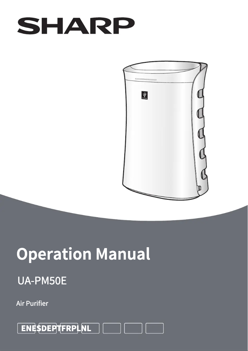 Image de la première page du manuel de l'appareil UA-PM50E