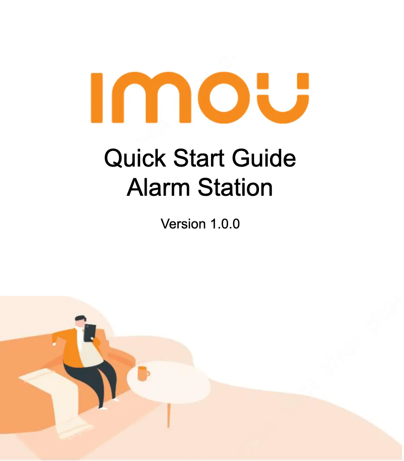 Page n°1 - Manuel utilisateur Imou Alarm Station