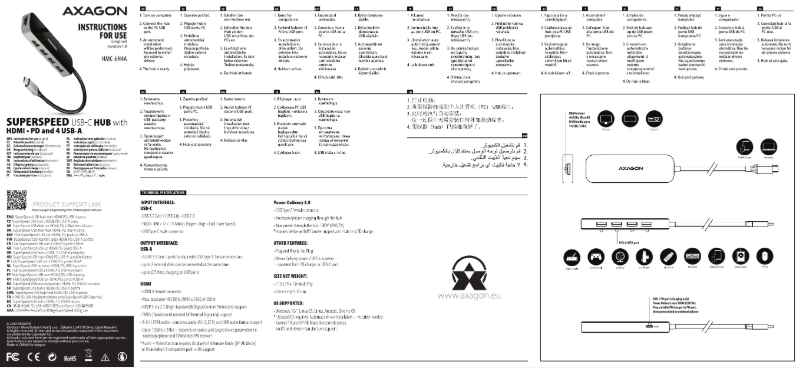 Image de la première page du manuel de l'appareil HMC-6H4A