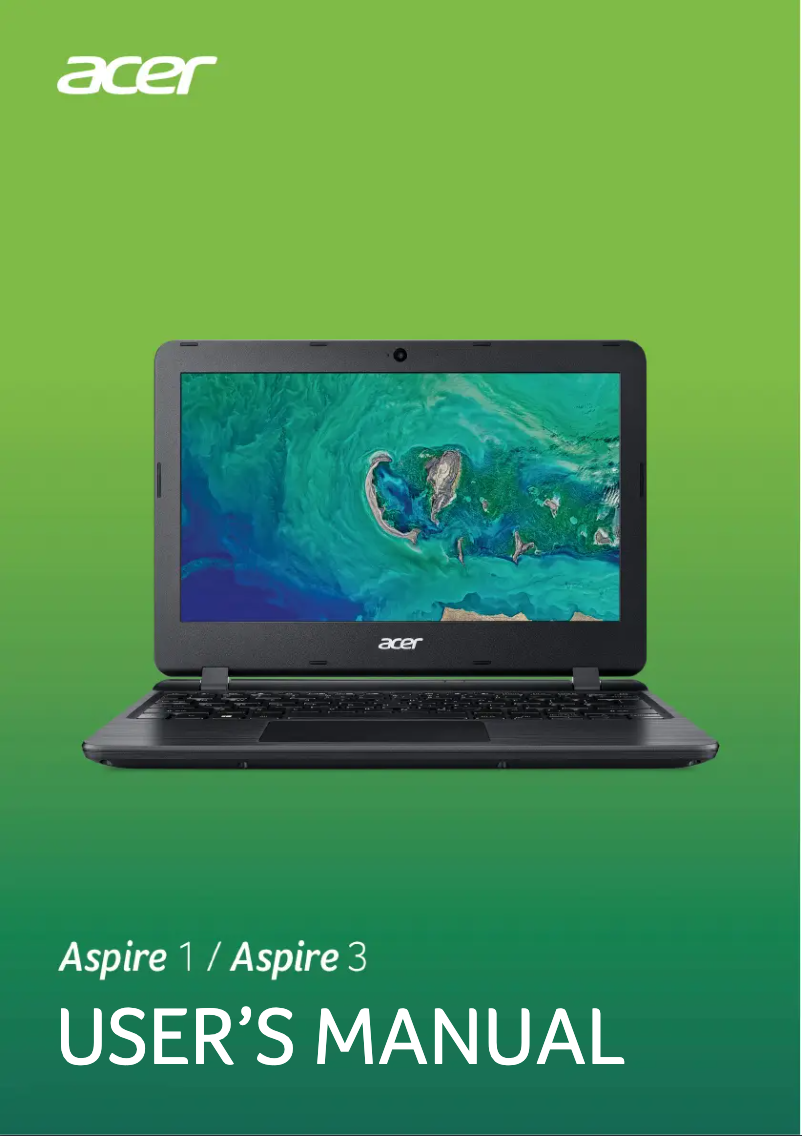 Imagen de la primera página del manual del dispositivo Aspire 3 Pro