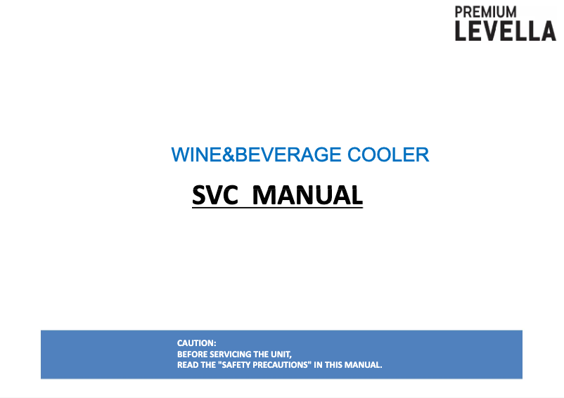 Page 1 de la notice Manuel utilisateur Premium Levella PRN290DX