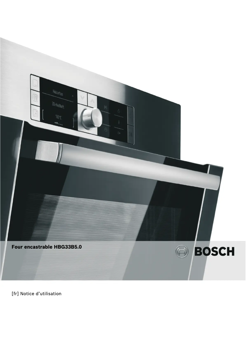 Page n°1 - Mode d'emploi Bosch HBG33B530