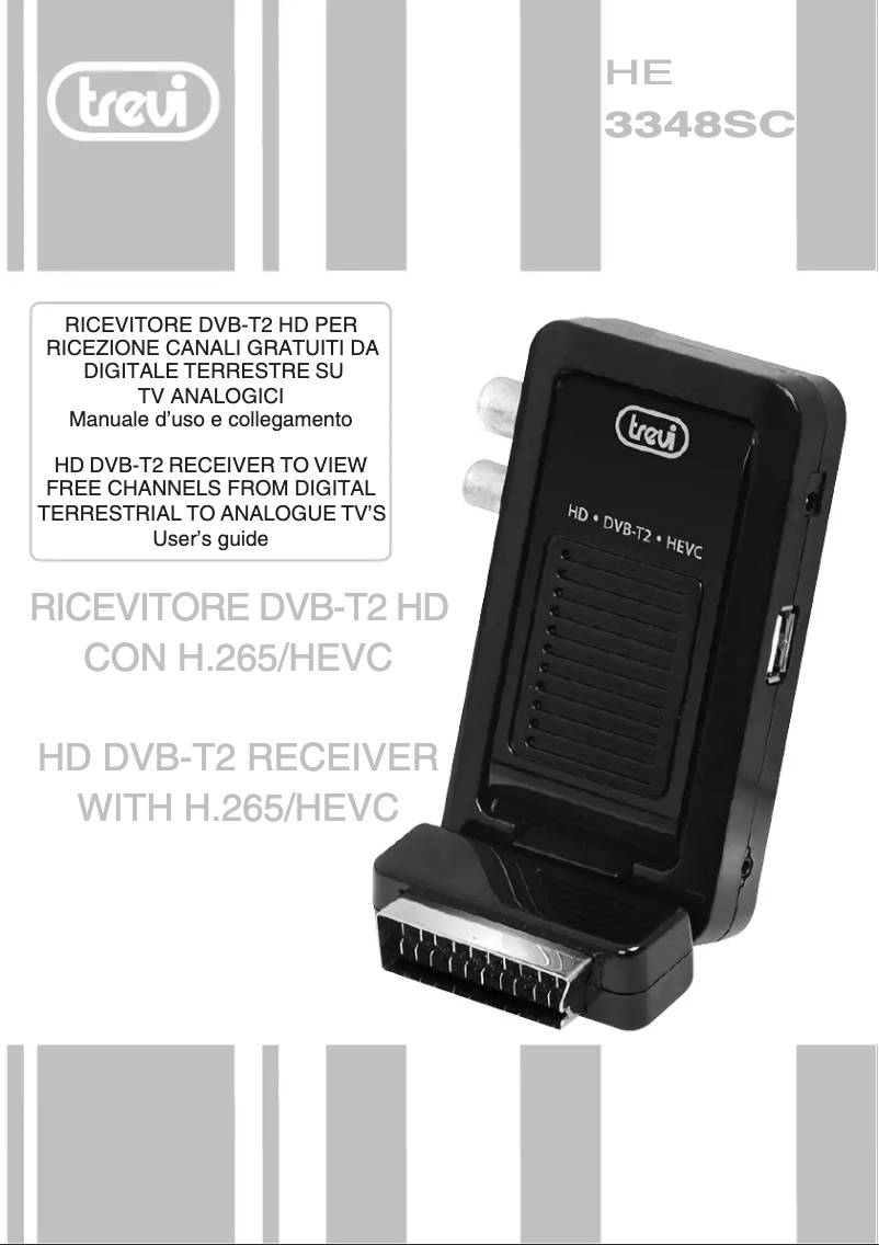 Page 1 de la notice Manuel utilisateur Trevi HE 3348 SC