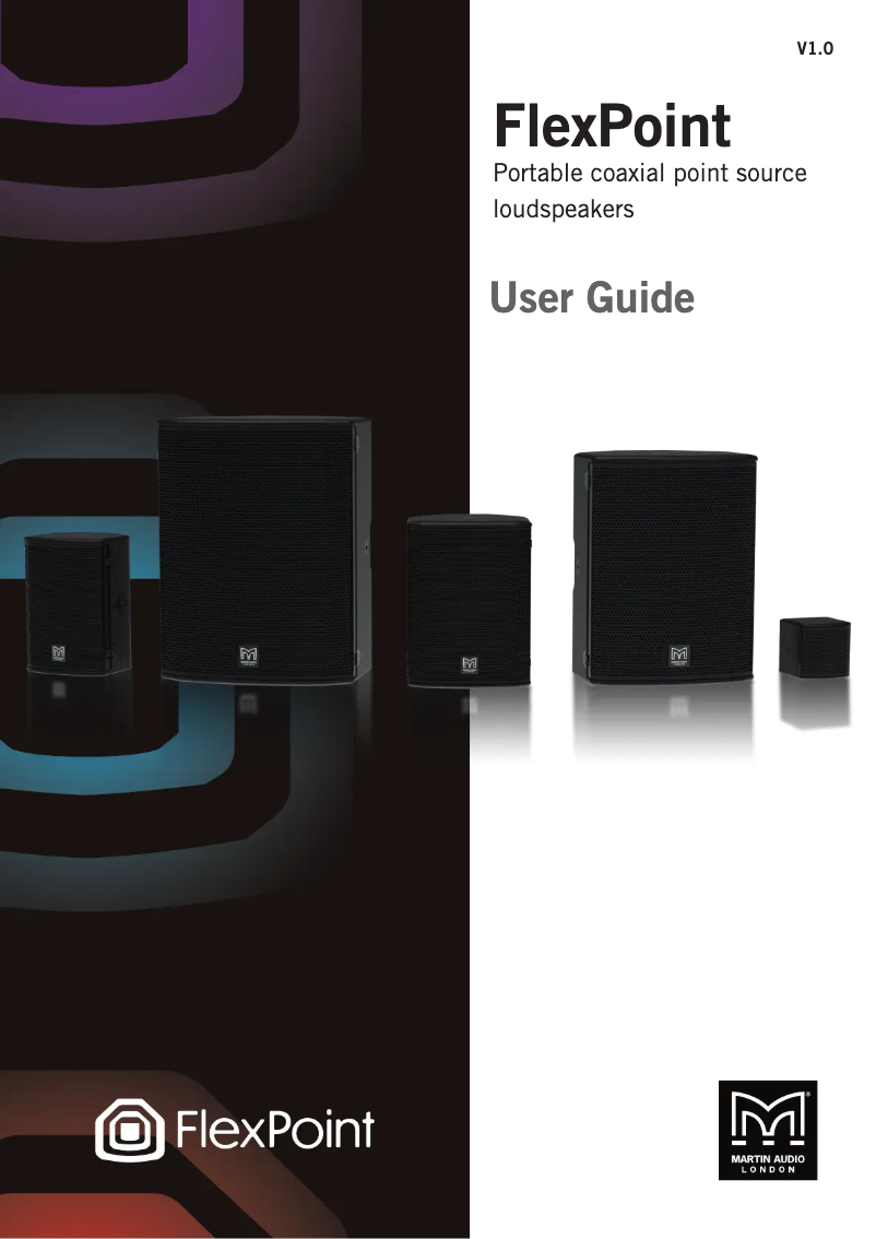 Image de la première page du manuel de l'appareil FlexPoint FP4