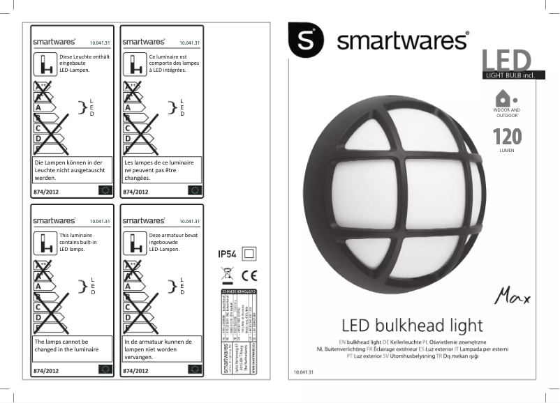 Image de la première page du manuel de l'appareil GOL-004-HB
