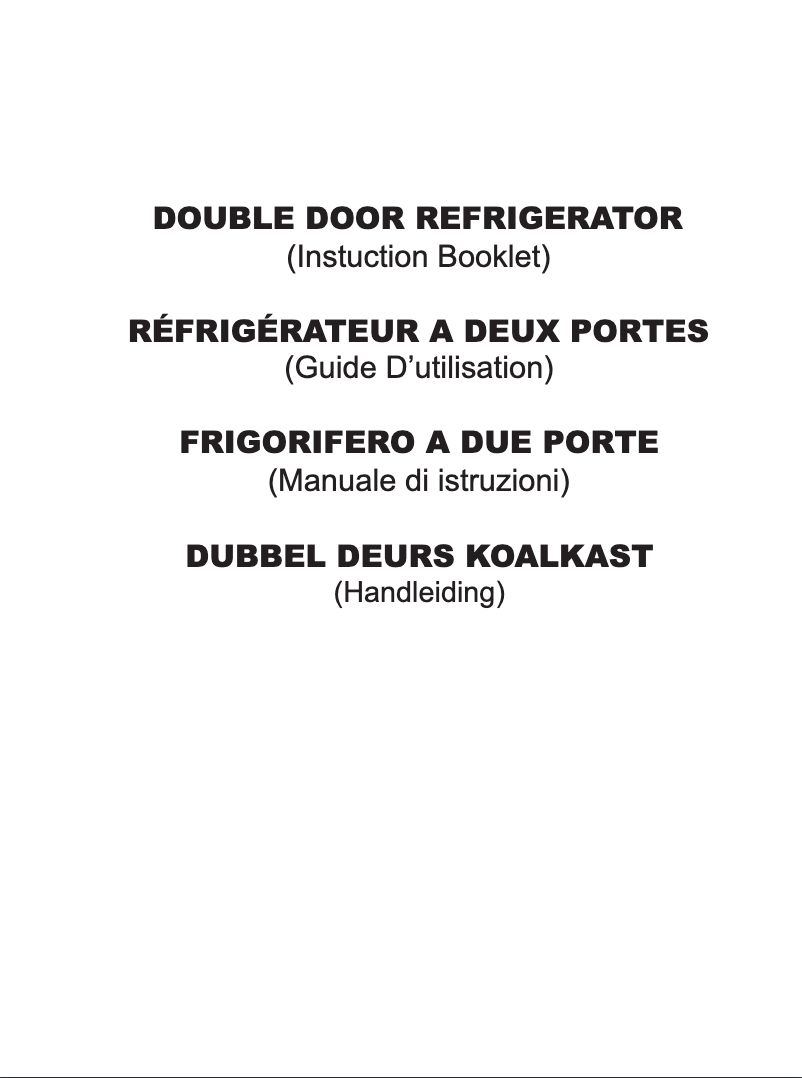 Image de la première page du manuel de l'appareil AFD430WA