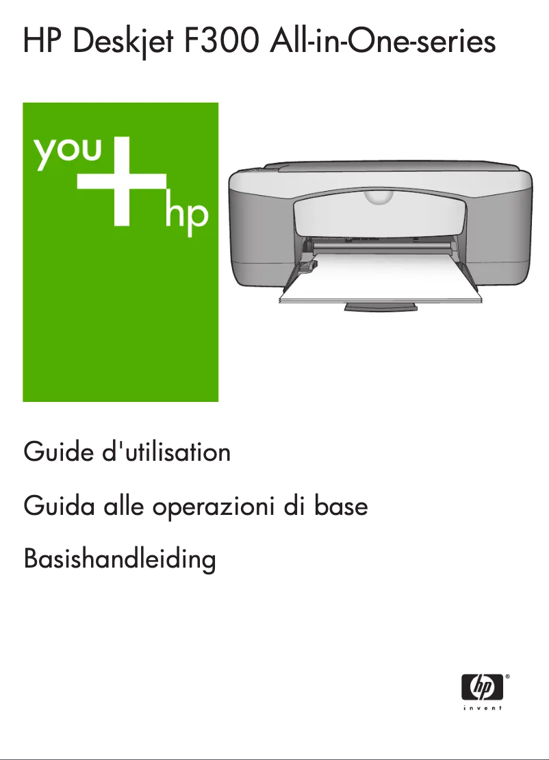 Page n°1 - Manuel utilisateur HP Deskjet F300