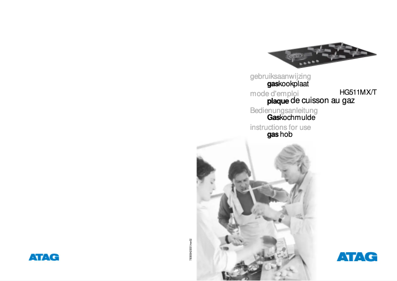 Image de la première page du manuel de l'appareil HG511MT