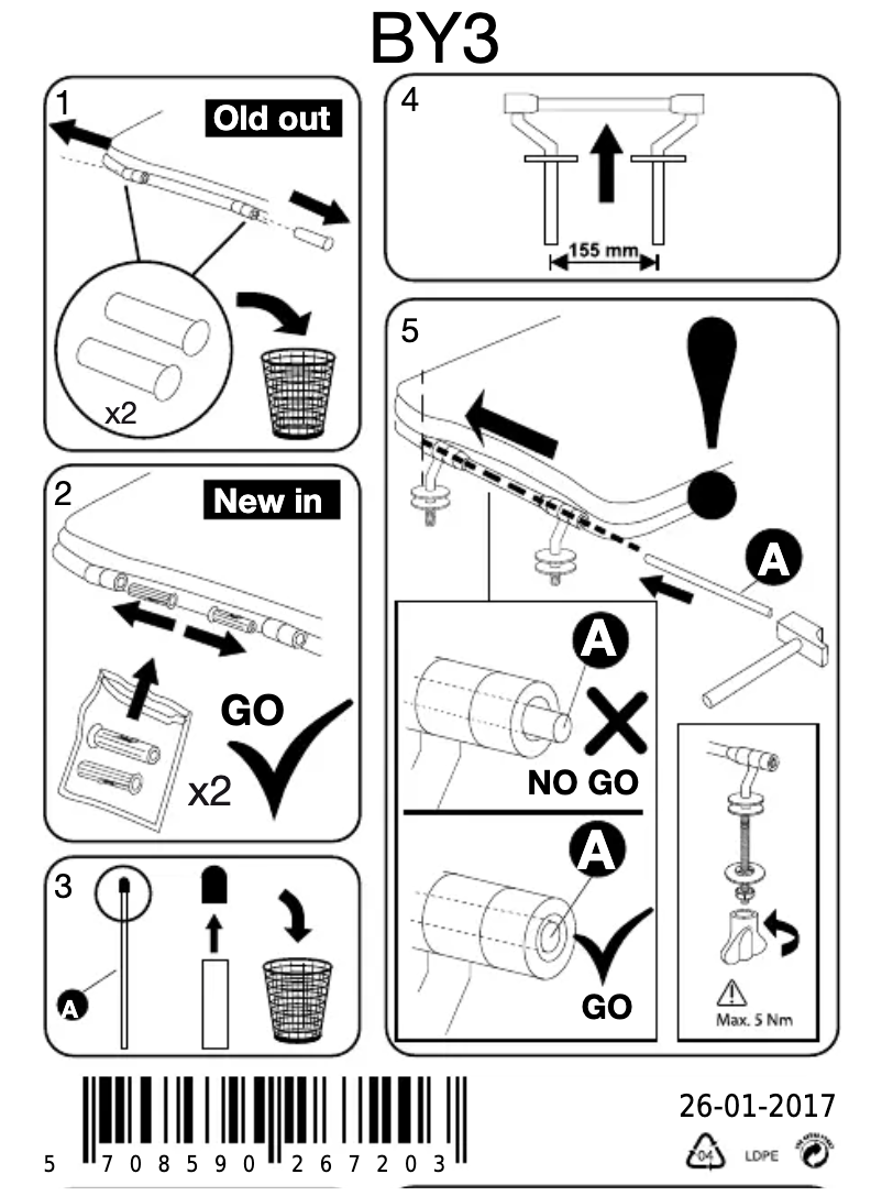 Page 1 de la notice Manuel utilisateur Pressalit Objecta