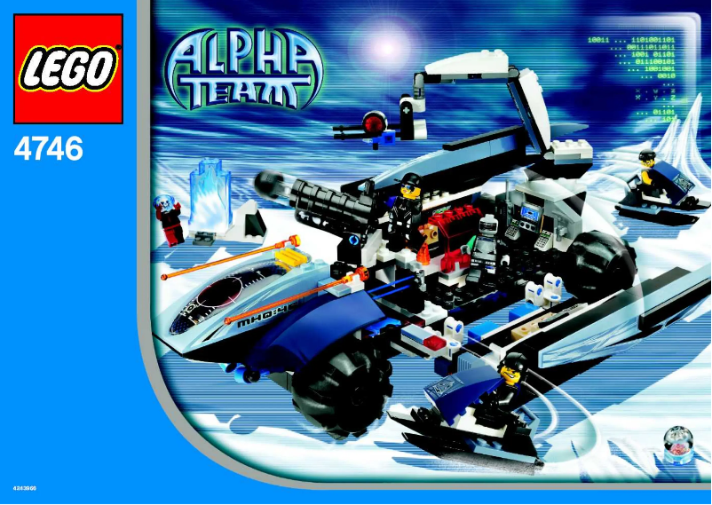 Page 1 de la notice Manuel utilisateur Lego Mobile Command Centre