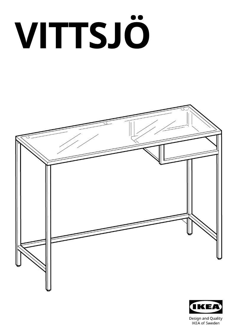 Image de la première page du manuel de l'appareil VITTSJÖ 602.213.53