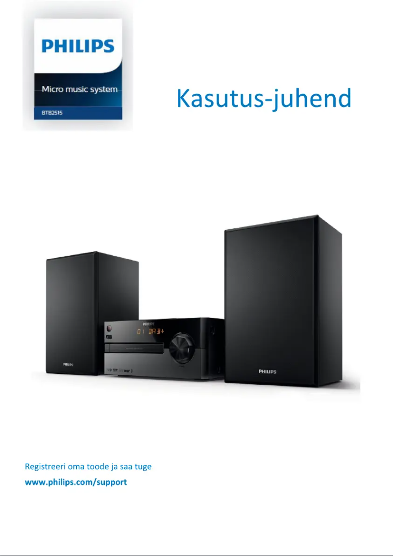 Página 1 del manual Manual de usuario Philips BTB2515