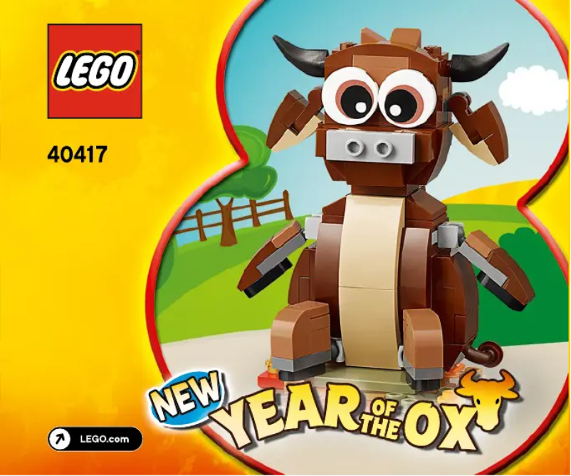 Page 1 de la notice Manuel utilisateur Lego Lifestyle Iconic 40417