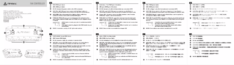 Página 1 del manual Manual de usuario Antec NEON 120 ARGB