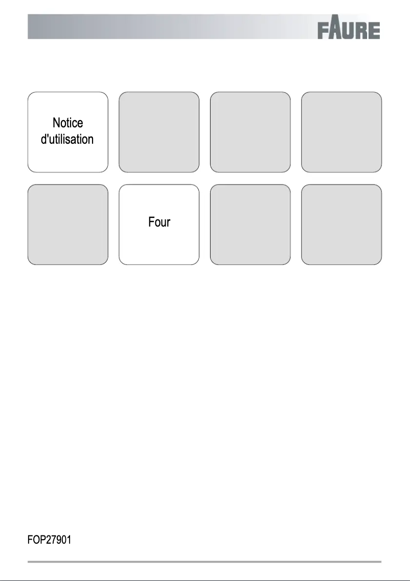 Imagen de la primera página del manual del dispositivo FOP27901BK