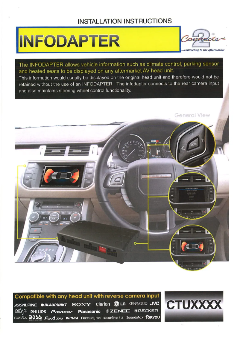 Image de la première page du manuel de l'appareil CA-R-RRE.001