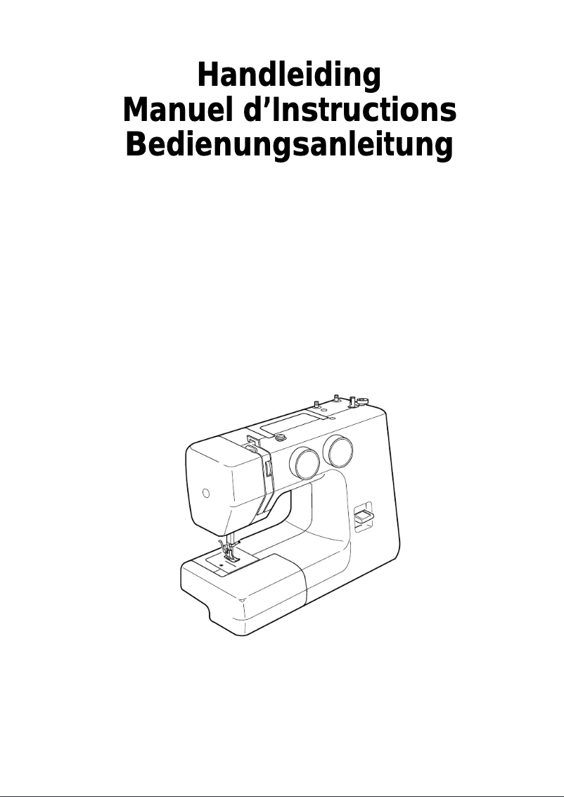 Page n°1 - Manuel utilisateur Janome JR1012