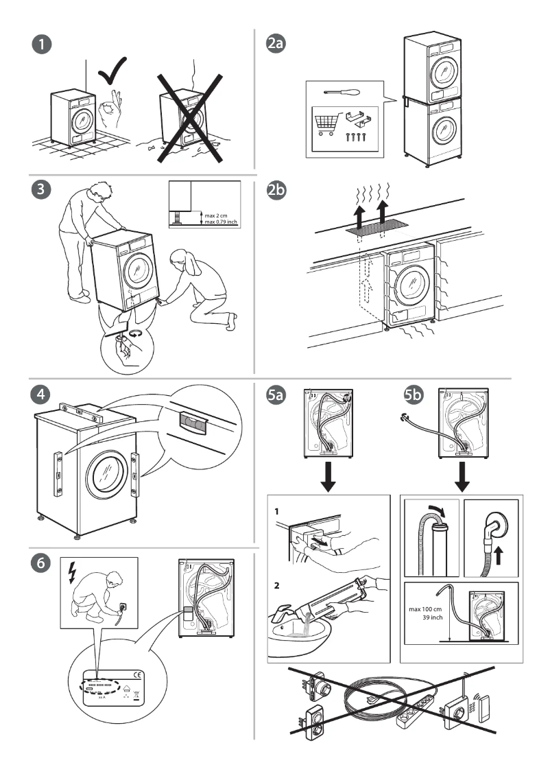 Página 1 del manual Instrucciones de seguridad Whirlpool DSCX 10120