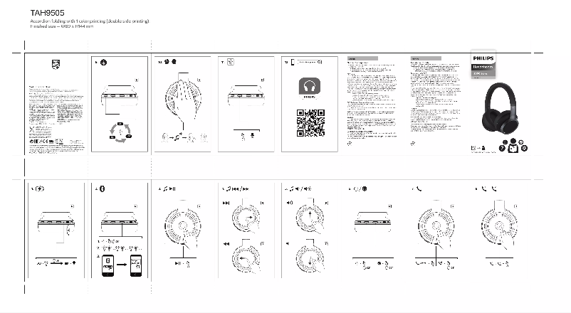 Imagen de la primera página del manual del dispositivo TAH9505