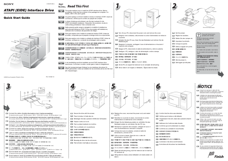 Image de la première page du manuel de l'appareil CDU-5215