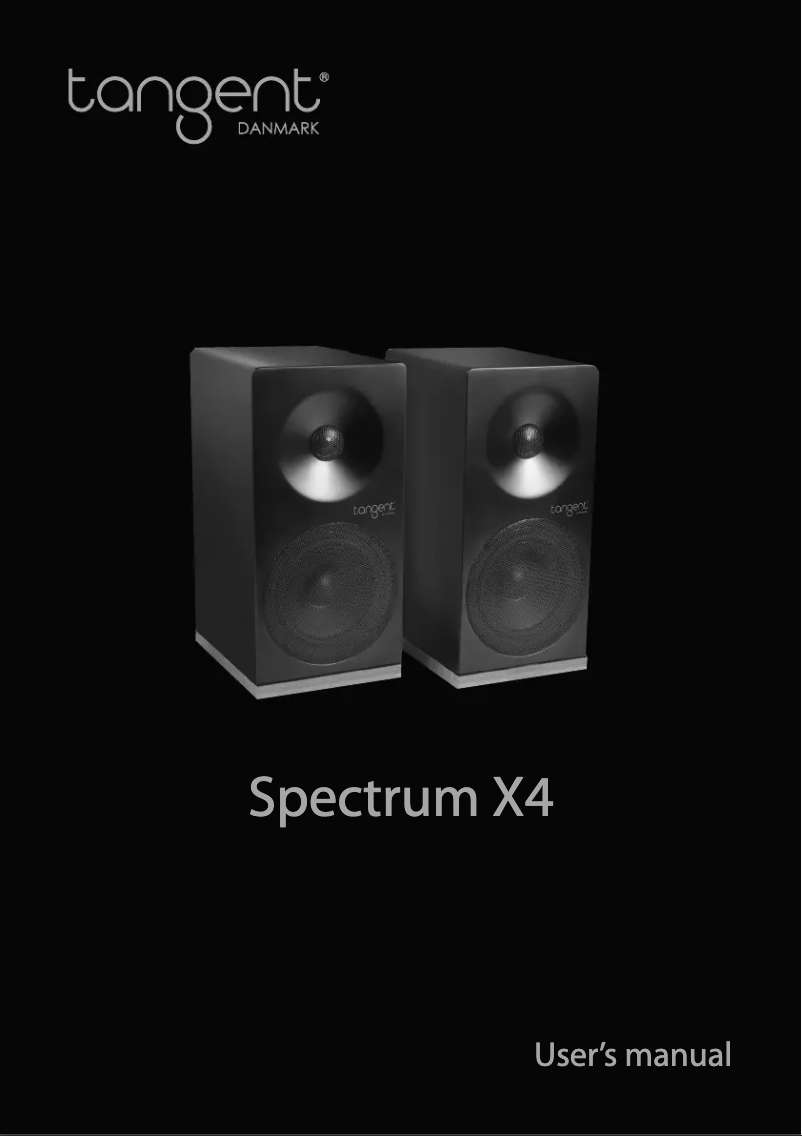 Imagen de la primera página del manual del dispositivo Ampster X4