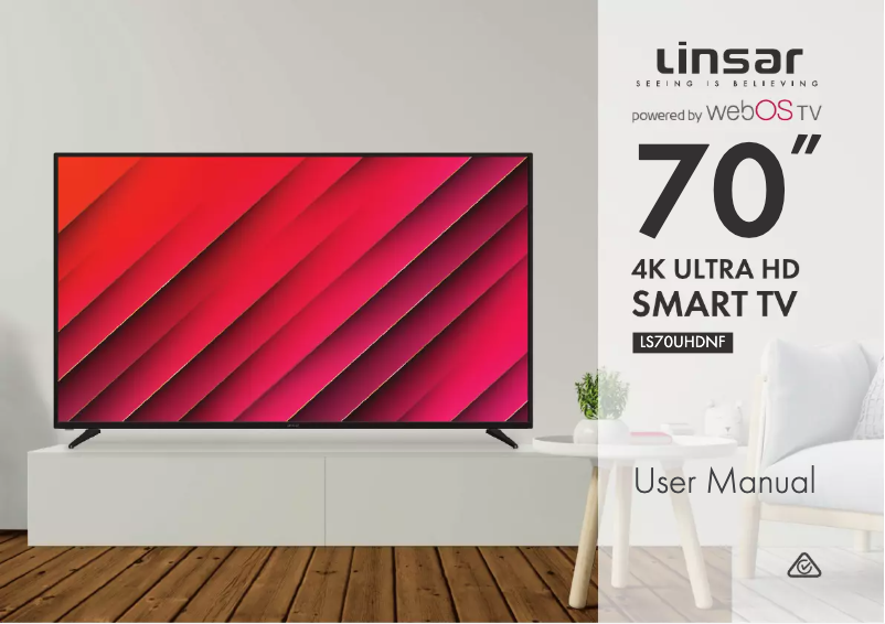 Page n°1 - Manuel utilisateur Linsar LS85UHDNF