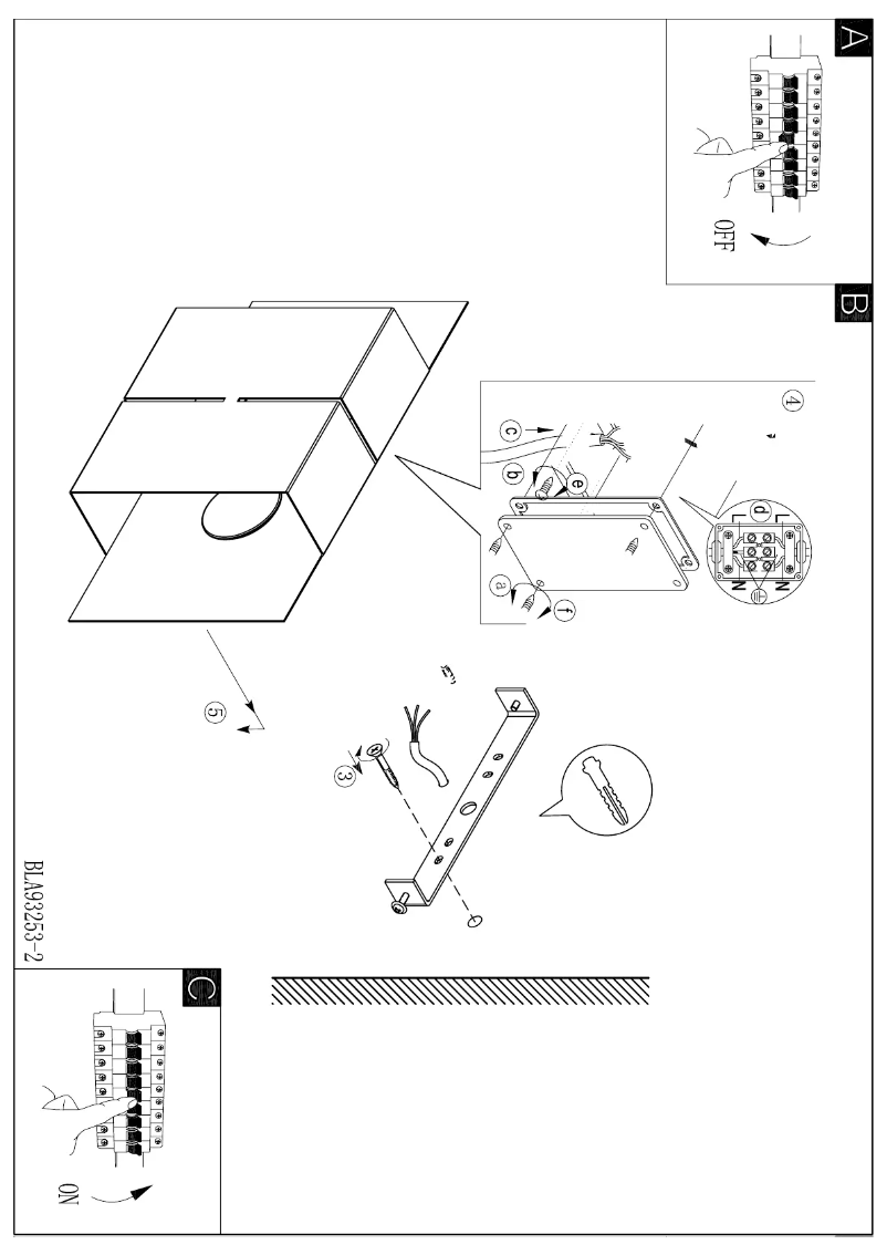 Page 1 de la notice Manuel utilisateur Eglo Kibea