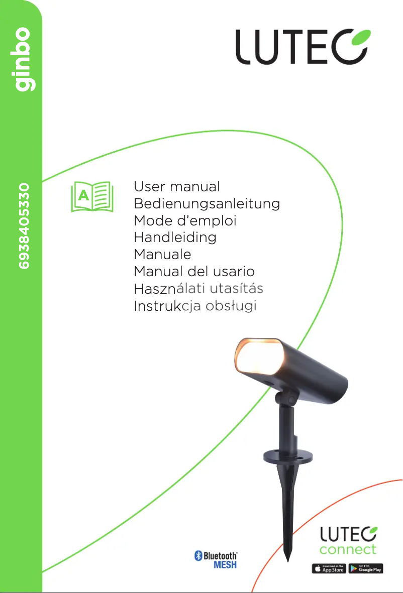 Página 1 del manual Manual de usuario Lutec Ginbo