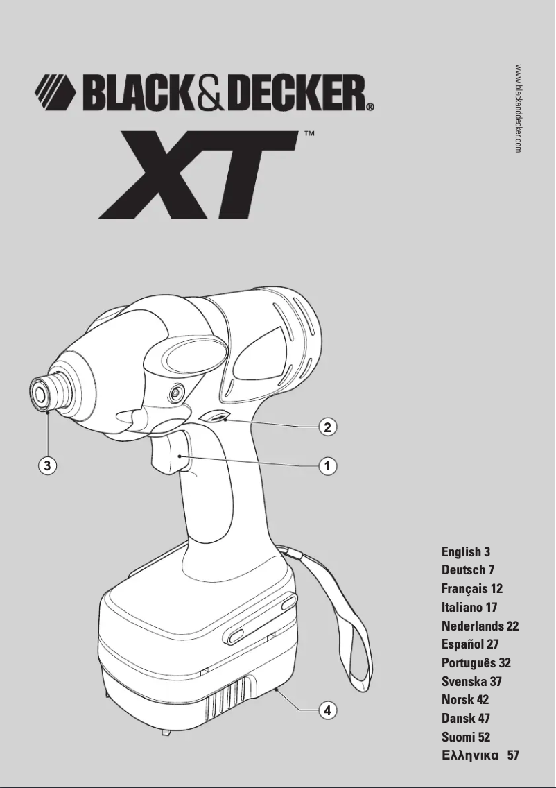 Image de la première page du manuel de l'appareil XTC12IK