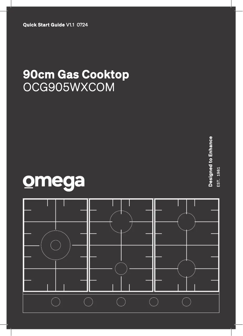 Image de la première page du manuel de l'appareil OCG905WXCOM