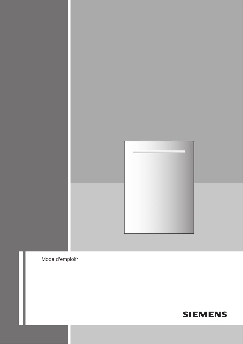 Page n°1 - Manuel utilisateur Siemens SM65E331CH