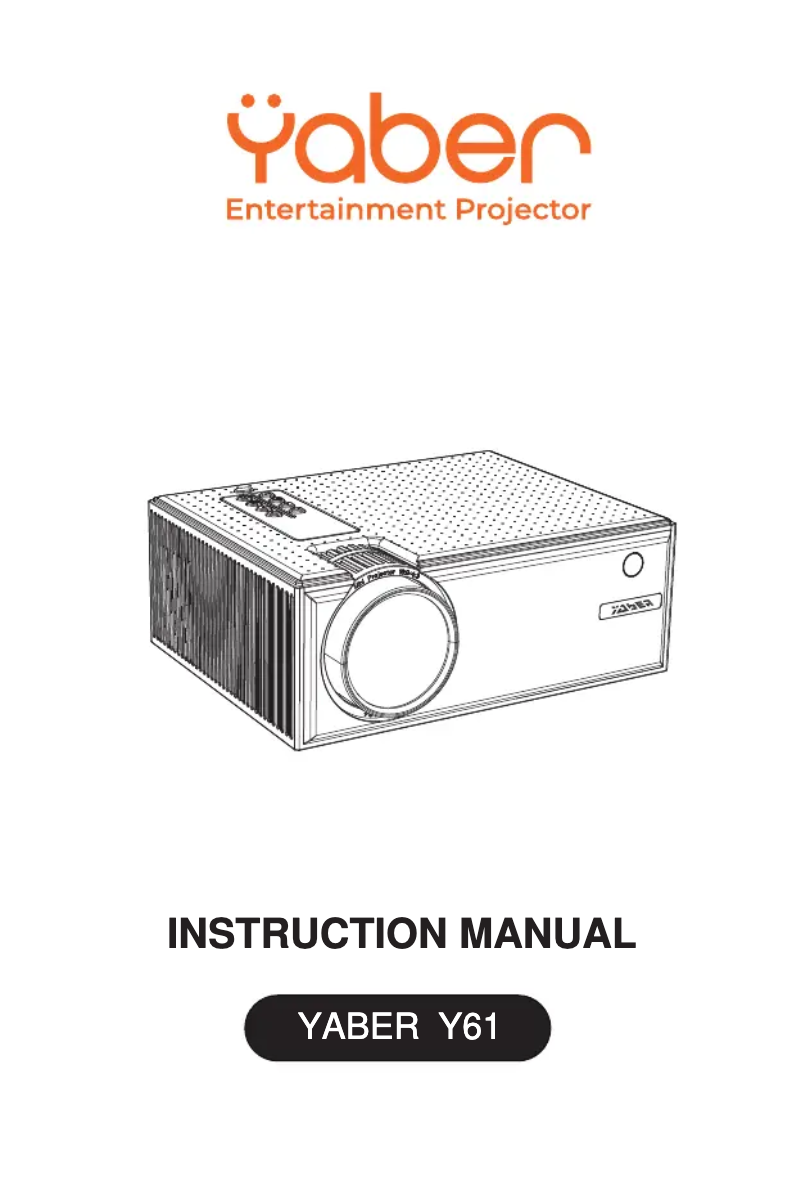 Page 1 de la notice Manuel utilisateur Yaber Y61