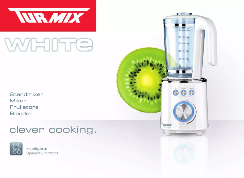 Page n°1 - Manuel utilisateur Turmix A33123