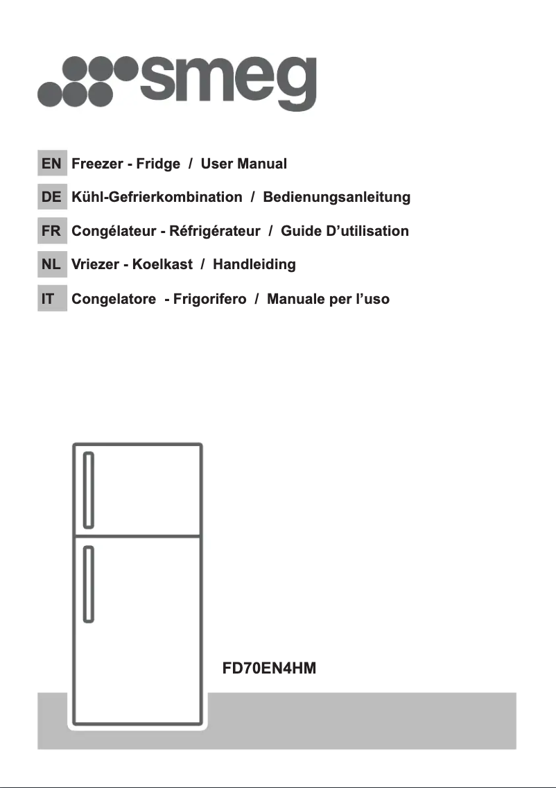 Image de la première page du manuel de l'appareil FD70EN4HM
