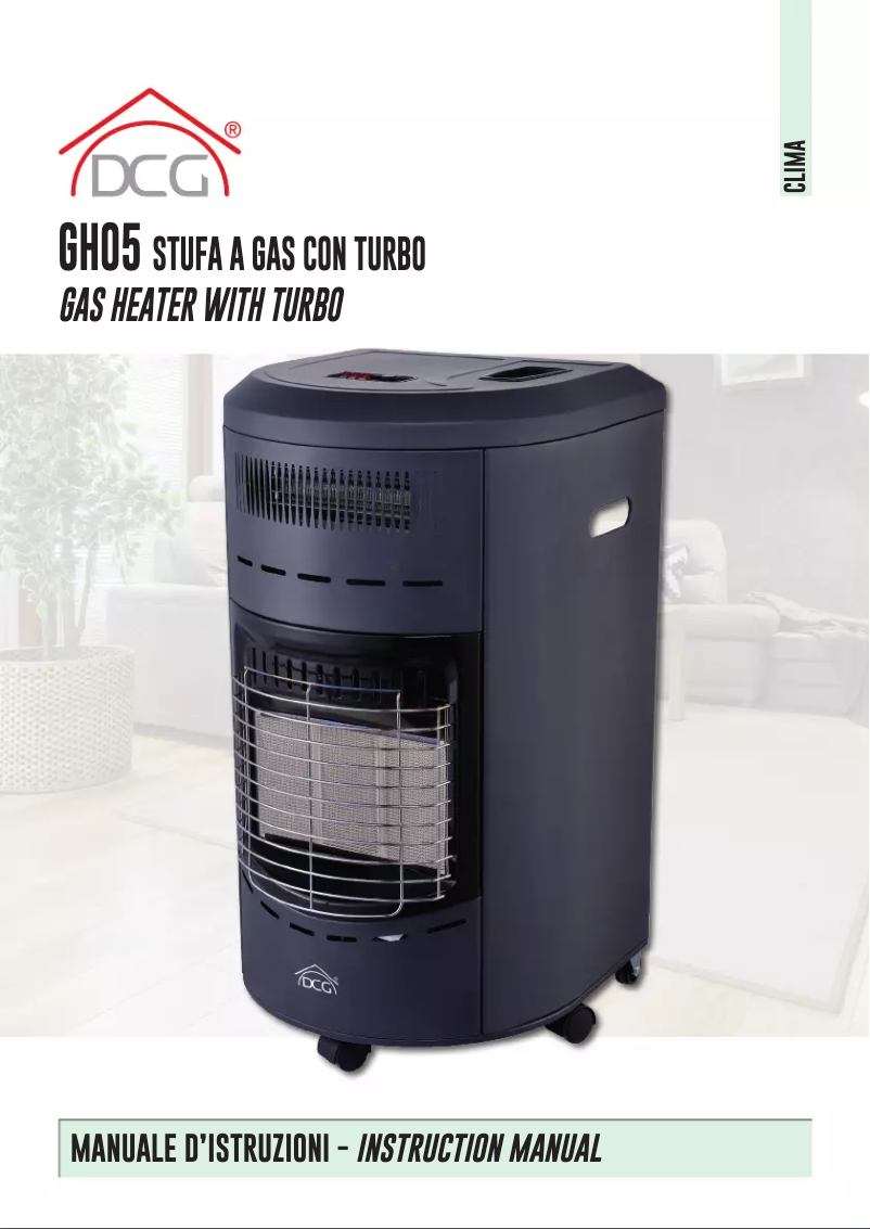 Page 1 de la notice Manuel utilisateur DCG GH05