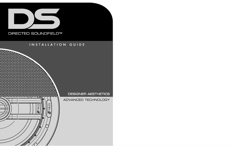 Image de la première page du manuel de l'appareil DS7Si