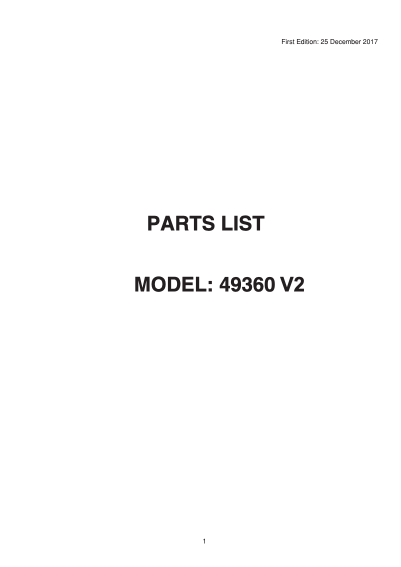 Image de la première page du manuel de l'appareil New Home 49360