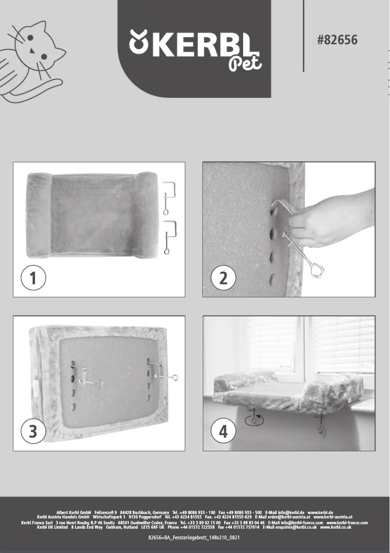 Page n°1 - Manuel utilisateur Kerbl 82656