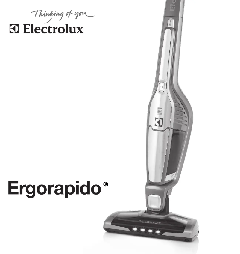 Page n°1 - Manuel utilisateur Electrolux Ergorapido Power EL2030
