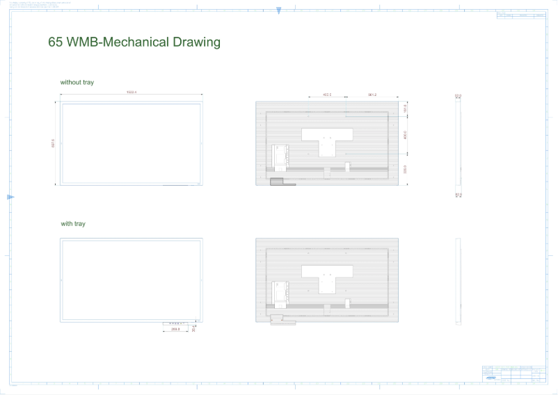 Image de la première page du manuel de l'appareil WM65B