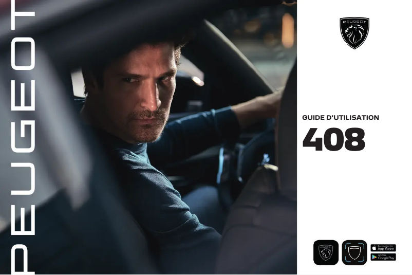 Page 1 de la notice Manuel utilisateur Peugeot 408 (2022)