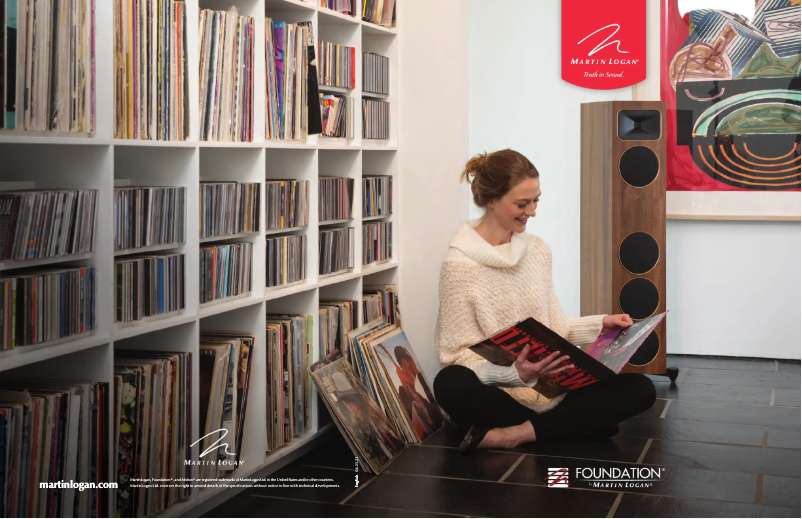 Page n°1 - Brochure Martin Logan Motion Foundation F1