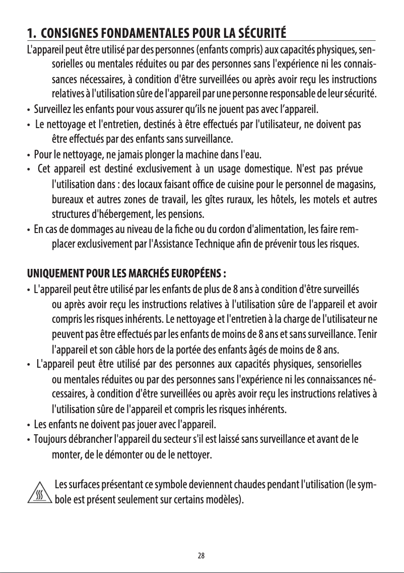 Page n°1 - Manuel utilisateur DeLonghi Distinta ECI 341