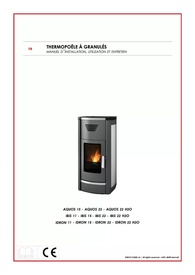 Page 1 de la notice Manuel utilisateur Cadel Idron 22 H2O