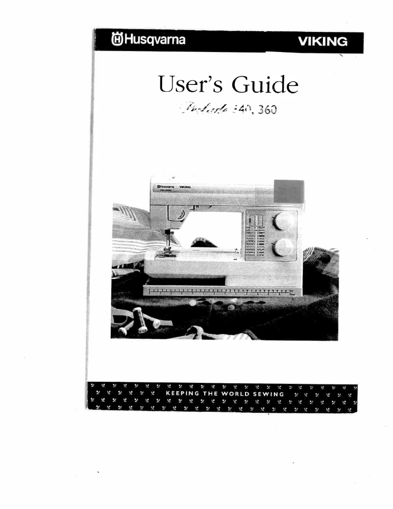 Image de la première page du manuel de l'appareil Prelude 340