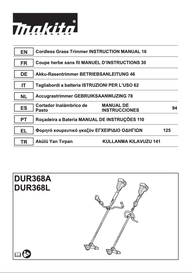 Image de la première page du manuel de l'appareil DUR368APT2
